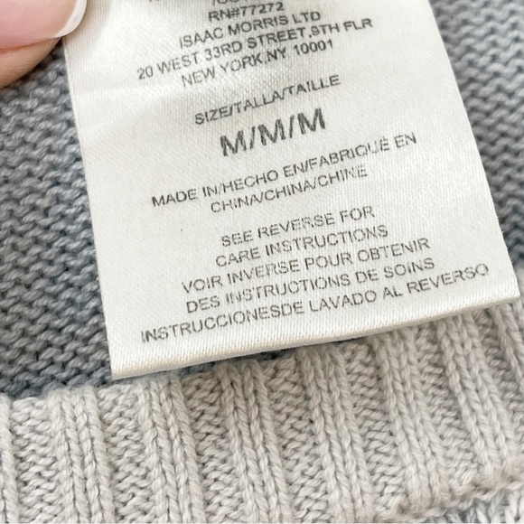 GAME OF THRONES Women’s WINTER IS HERE STARK DIRE WOLF Intarsia Knit Sweater M - Picture 8 of 10